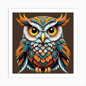 Owl Art Art Print