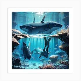 Underwater World Art Print