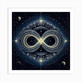 Infinity Symbol 1 Art Print