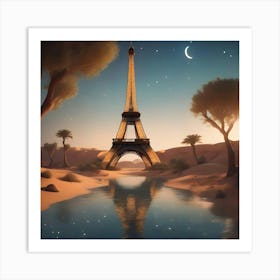 Eiffel Tower 1 Art Print