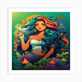 Mermaid Art Print