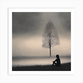 Lone Tree Art Print