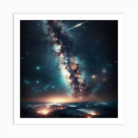 Galaxy Wallpaper 55 Art Print