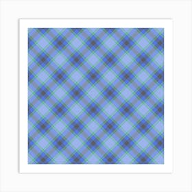 Plaid Pattern 33 Art Print