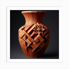 Abstract Vase Art Print