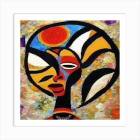 African Art #8 Art Print