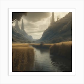 Lord Of The Rings 1 Art Print