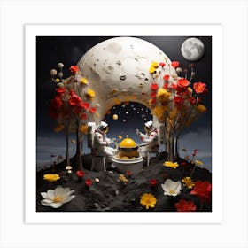 'Moon' Art Print