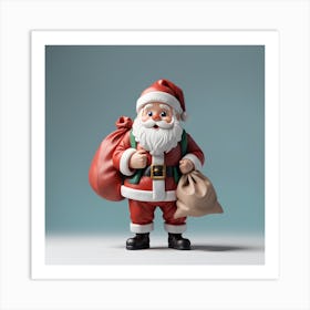 Santa Claus 2 Art Print