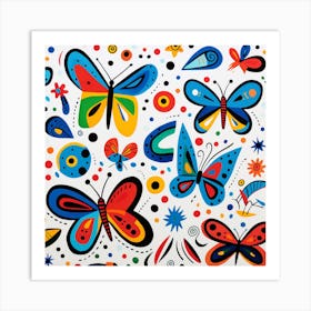 Butterflies Art Print