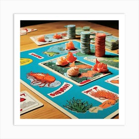 Board Game Art Print