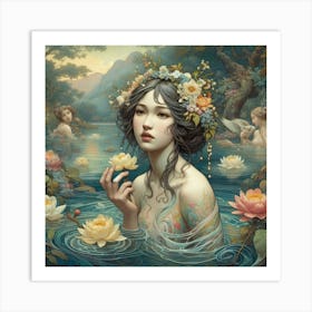 Mermaid 23 Art Print