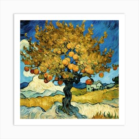 Orange Tree Art Print