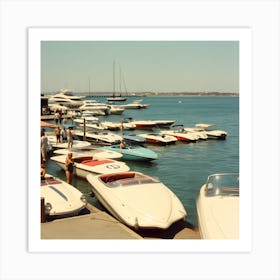 The Old Marina~Reimagined By Hall-O-Gram Creations, HallOGram, hallogramcreations, hallogram 1 Art Print