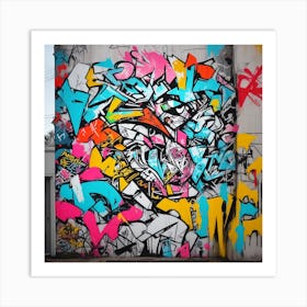 Street Art 1 Art Print