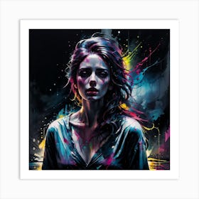 'Darkness' Art Print