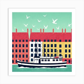 Swedish City 6 Art Print