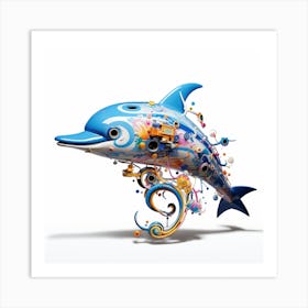 Dolphin Art Print