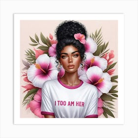 I Too Am Her 2 Art Print