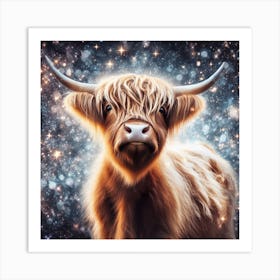 Highland Cow 21 Art Print