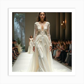 Wedding Dress 4 Art Print