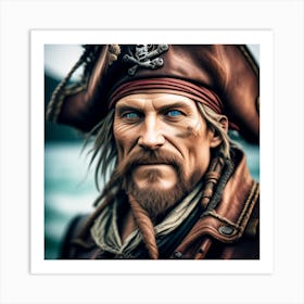 Pirate Captain Art Print