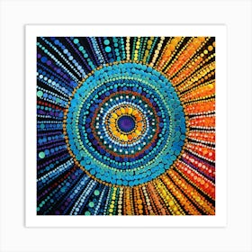 Sunburst Art Print