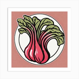 Beetroot 4 Art Print