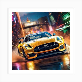 Need For Speed 26 Art Print