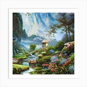 Lovely Landscape Art Print