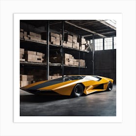 Lamborghini Art Print