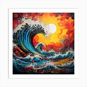 Great Wave Off Kanagawa Art Print