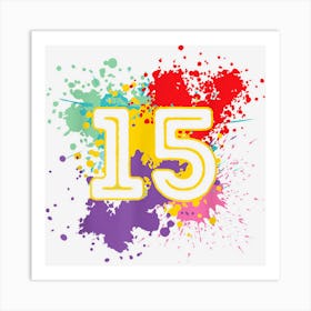 15th Birthday Girls Art Print