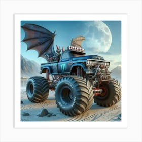 Monster Truck Art Print