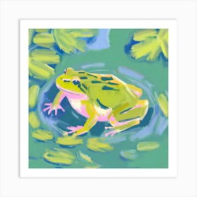 American Bullfrog 08 Art Print