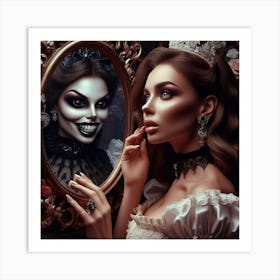 Queen Of The Dead Art Print