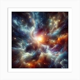 Nebula 3 Art Print