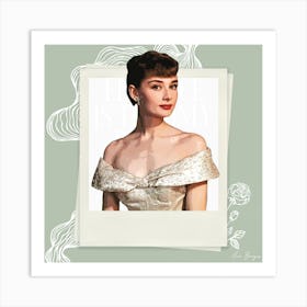 Audrey Hepburn IV Art Print