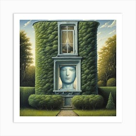 House In The Woods Art Print