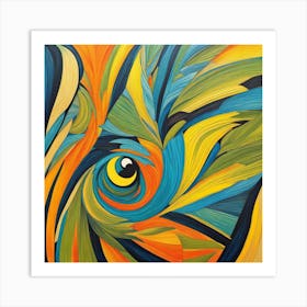 Eye Of The Tiger Art Print