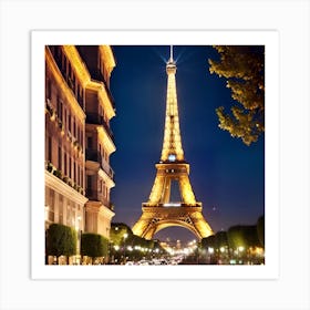 Eiffel Tower Art Print