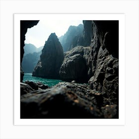 Cave beautiful Art Print