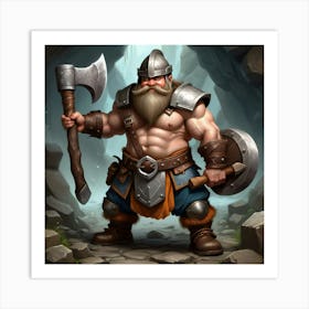 Viking Warrior Art Print