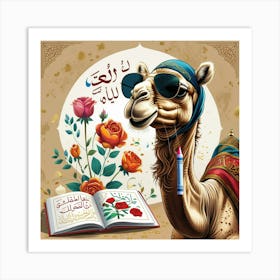 Islamic Camel Art Print