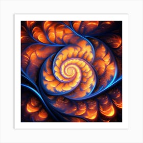 Abstract pattern Art Print