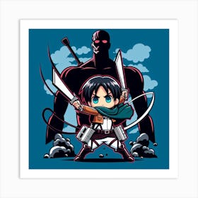 Attack On Titan 9 Art Print