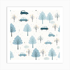 Winter Trees Art Print