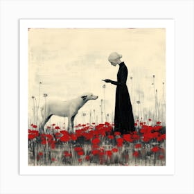 Preaching To Animals I Art Print