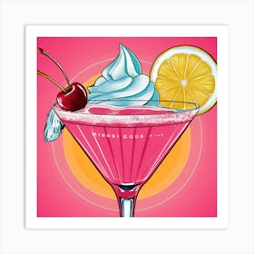 Cocktail Art Print