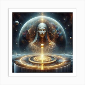 Shamanic Woman Art Print